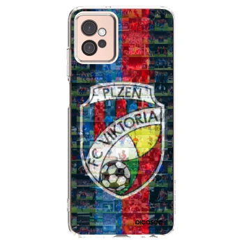 Picasee silikonový průhledný obal pro Motorola Moto G32 - FC Viktoria Plzeň A