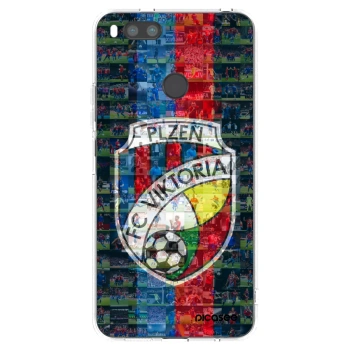 Picasee silikonový průhledný obal pro Xiaomi Redmi A1 - FC Viktoria Plzeň A