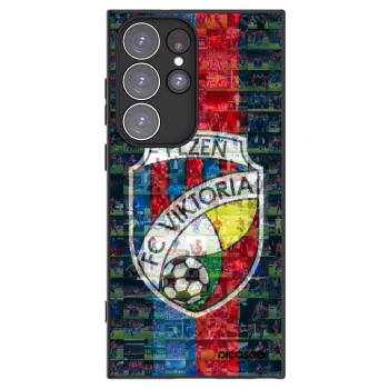 Picasee silikonový černý obal pro Samsung Galaxy S23 Ultra 5G - FC Viktoria Plzeň A