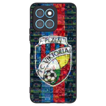 Picasee silikonový černý obal pro Honor X8 5G - FC Viktoria Plzeň A