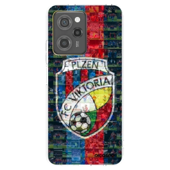 Picasee silikonový průhledný obal pro Xiaomi Poco X5 Pro - FC Viktoria Plzeň A