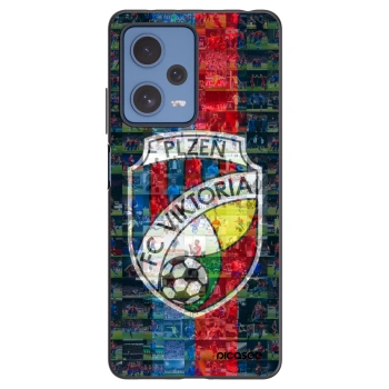 Picasee silikonový černý obal pro Xiaomi Redmi Note 12 Pro 5G - FC Viktoria Plzeň A