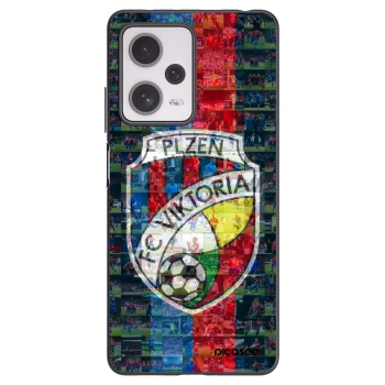 Picasee silikonový černý obal pro Xiaomi Redmi Note 12 Pro+ 5G - FC Viktoria Plzeň A