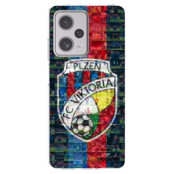Picasee silikonový průhledný obal pro Xiaomi Redmi Note 12 Pro+ 5G - FC Viktoria Plzeň A
