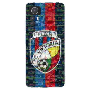 Picasee silikonový průhledný obal pro Xiaomi Redmi Note 12S - FC Viktoria Plzeň A