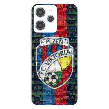 Picasee silikonový průhledný obal pro Xiaomi Redmi 12 4G - FC Viktoria Plzeň A