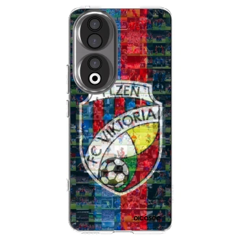 Picasee silikonový průhledný obal pro Honor 90 5G - FC Viktoria Plzeň A