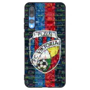Picasee silikonový černý obal pro Huawei P20 Pro - FC Viktoria Plzeň A
