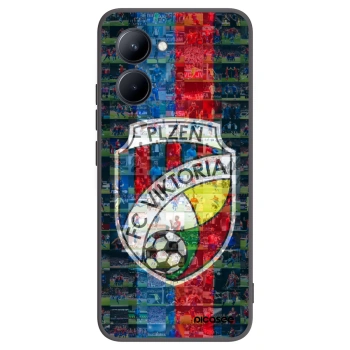 Picasee silikonový černý obal pro Realme C33 (2023) - FC Viktoria Plzeň A