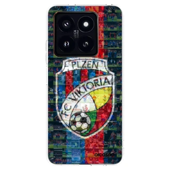 Picasee silikonový průhledný obal pro Xiaomi 14 Pro - FC Viktoria Plzeň A