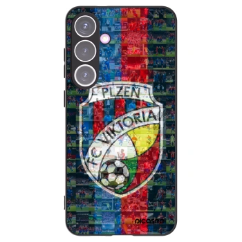 Picasee silikonový černý obal pro Samsung Galaxy S24+ S926B 5G - FC Viktoria Plzeň A