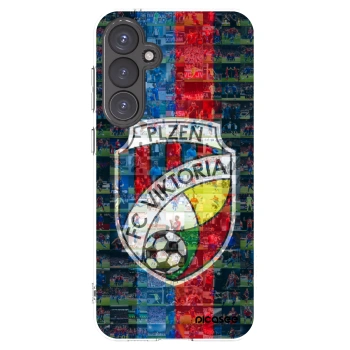 Picasee silikonový průhledný obal pro Samsung Galaxy S23 FE S711B - FC Viktoria Plzeň A