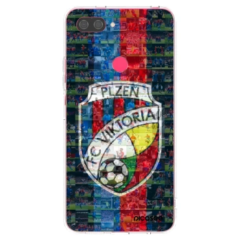 Picasee silikonový průhledný obal pro Xiaomi Mi 8 Lite - FC Viktoria Plzeň A