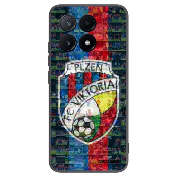 Picasee silikonový černý obal pro Xiaomi Poco X6 Pro - FC Viktoria Plzeň A