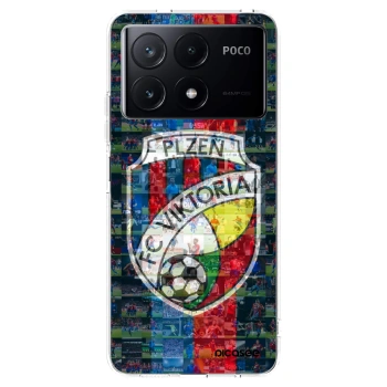 Picasee silikonový průhledný obal pro Xiaomi Poco X6 Pro - FC Viktoria Plzeň A