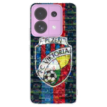 Picasee silikonový průhledný obal pro Xiaomi Redmi Note 13 Pro 5G - FC Viktoria Plzeň A