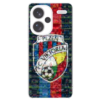 Picasee silikonový průhledný obal pro Xiaomi Redmi Note 13 Pro+ 5G - FC Viktoria Plzeň A