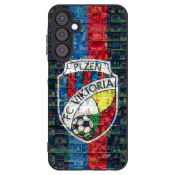 Picasee silikonový černý obal pro Samsung Galaxy A25 A256B 5G - FC Viktoria Plzeň A