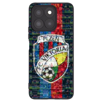 Picasee silikonový černý obal pro Honor X8b - FC Viktoria Plzeň A
