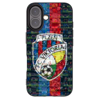 Picasee silikonový černý obal pro Apple iPhone 16 - FC Viktoria Plzeň A