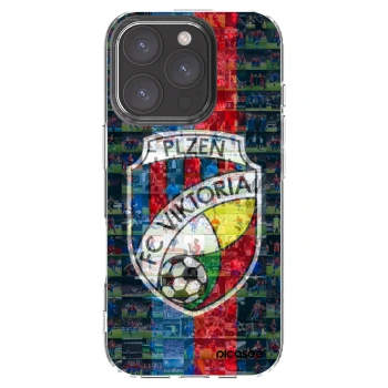 Picasee silikonový průhledný obal pro Apple iPhone 16 Pro - FC Viktoria Plzeň A
