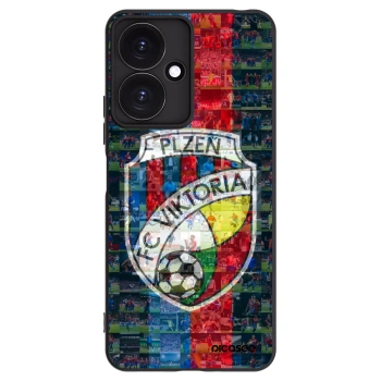 Picasee silikonový černý obal pro Xiaomi Redmi 13C 5G - FC Viktoria Plzeň A