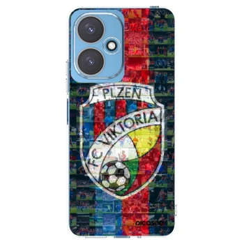 Picasee silikonový průhledný obal pro Xiaomi Redmi 13C 5G - FC Viktoria Plzeň A