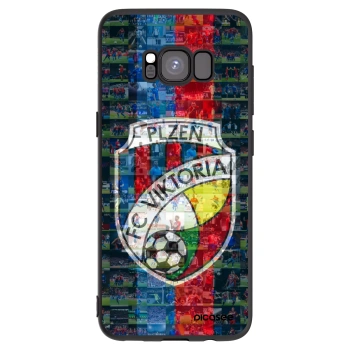 Picasee silikonový černý obal pro Samsung Galaxy S8 G950F - FC Viktoria Plzeň A