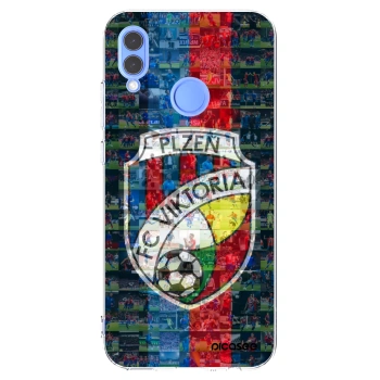 Picasee silikonový průhledný obal pro Huawei P Smart 2019 - FC Viktoria Plzeň A