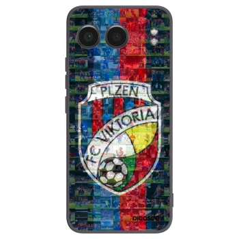 Picasee silikonový černý obal pro OnePlus Nord 4 - FC Viktoria Plzeň A
