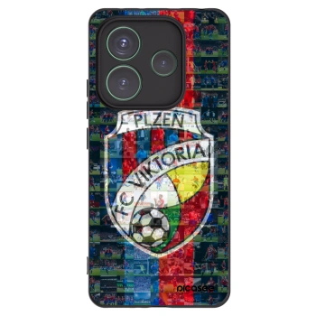 Picasee silikonový černý obal pro Xiaomi Redmi Note 14 5G - FC Viktoria Plzeň A
