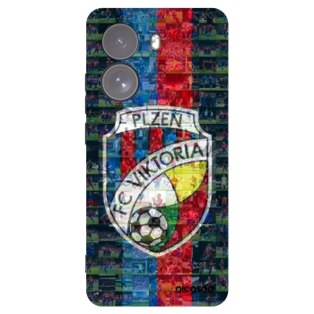Picasee silikonový černý obal pro Xiaomi Poco X7 - FC Viktoria Plzeň A