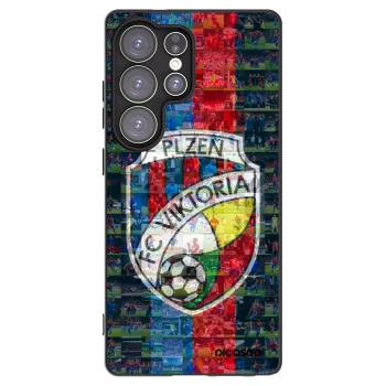 Picasee silikonový černý obal pro Samsung Galaxy S25 Ultra 5G - FC Viktoria Plzeň A