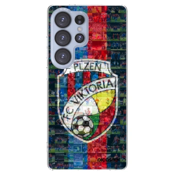 Picasee silikonový průhledný obal pro Samsung Galaxy S25 Ultra 5G - FC Viktoria Plzeň A