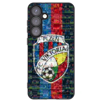 Picasee silikonový černý obal pro Samsung Galaxy S25+ 5G - FC Viktoria Plzeň A