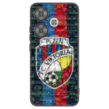 Picasee silikonový černý obal pro Xiaomi Poco F6 - FC Viktoria Plzeň A