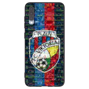 Picasee silikonový černý obal pro Samsung Galaxy A70 A705F - FC Viktoria Plzeň A