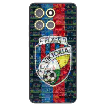 Picasee silikonový černý obal pro Motorola Moto G86 Power 5G - FC Viktoria Plzeň A