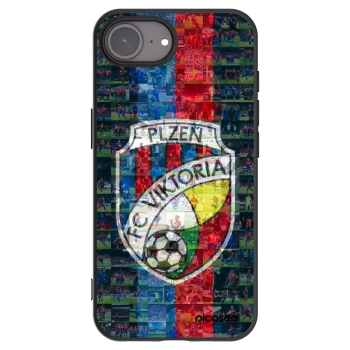 Picasee silikonový černý obal pro Apple iPhone 17e - FC Viktoria Plzeň A