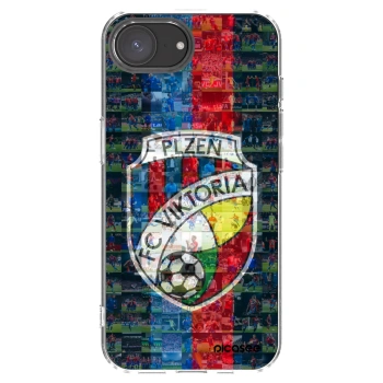 Picasee silikonový průhledný obal pro Apple iPhone 17e - FC Viktoria Plzeň A