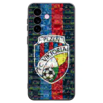 Picasee silikonový černý obal pro Samsung Galaxy A57 5G - FC Viktoria Plzeň A