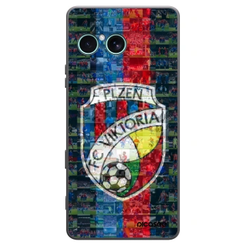 Picasee silikonový černý obal pro Sony Xperia 10 VII - FC Viktoria Plzeň A
