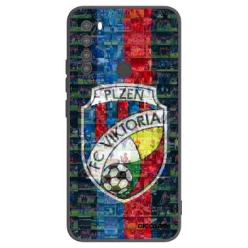 Picasee silikonový černý obal pro Xiaomi Redmi Note 8 - FC Viktoria Plzeň A