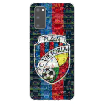 Picasee silikonový průhledný obal pro Samsung Galaxy S20 G980F - FC Viktoria Plzeň A
