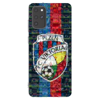 Picasee silikonový průhledný obal pro Samsung Galaxy S20+ G985F - FC Viktoria Plzeň A