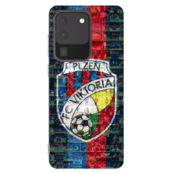 Picasee silikonový průhledný obal pro Samsung Galaxy S20 Ultra 5G G988F - FC Viktoria Plzeň A
