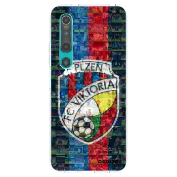 Picasee silikonový průhledný obal pro Xiaomi Mi 10 - FC Viktoria Plzeň A