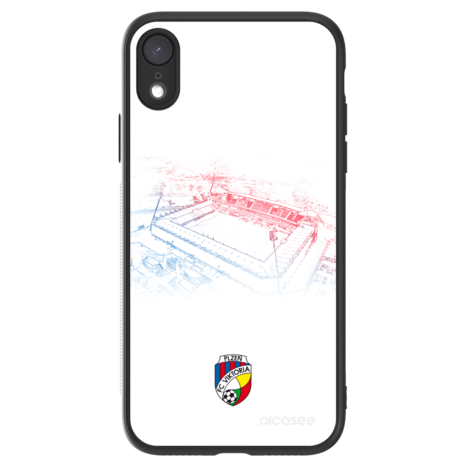 Picasee ULTIMATE CASE pro Apple iPhone XR - FC Viktoria Plzeň C