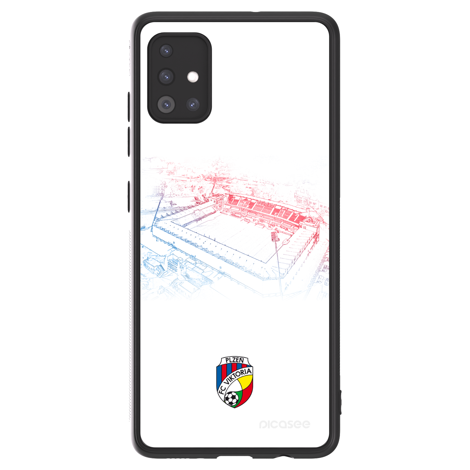 Picasee ULTIMATE CASE pro Samsung Galaxy A51 A515F - FC Viktoria Plzeň C