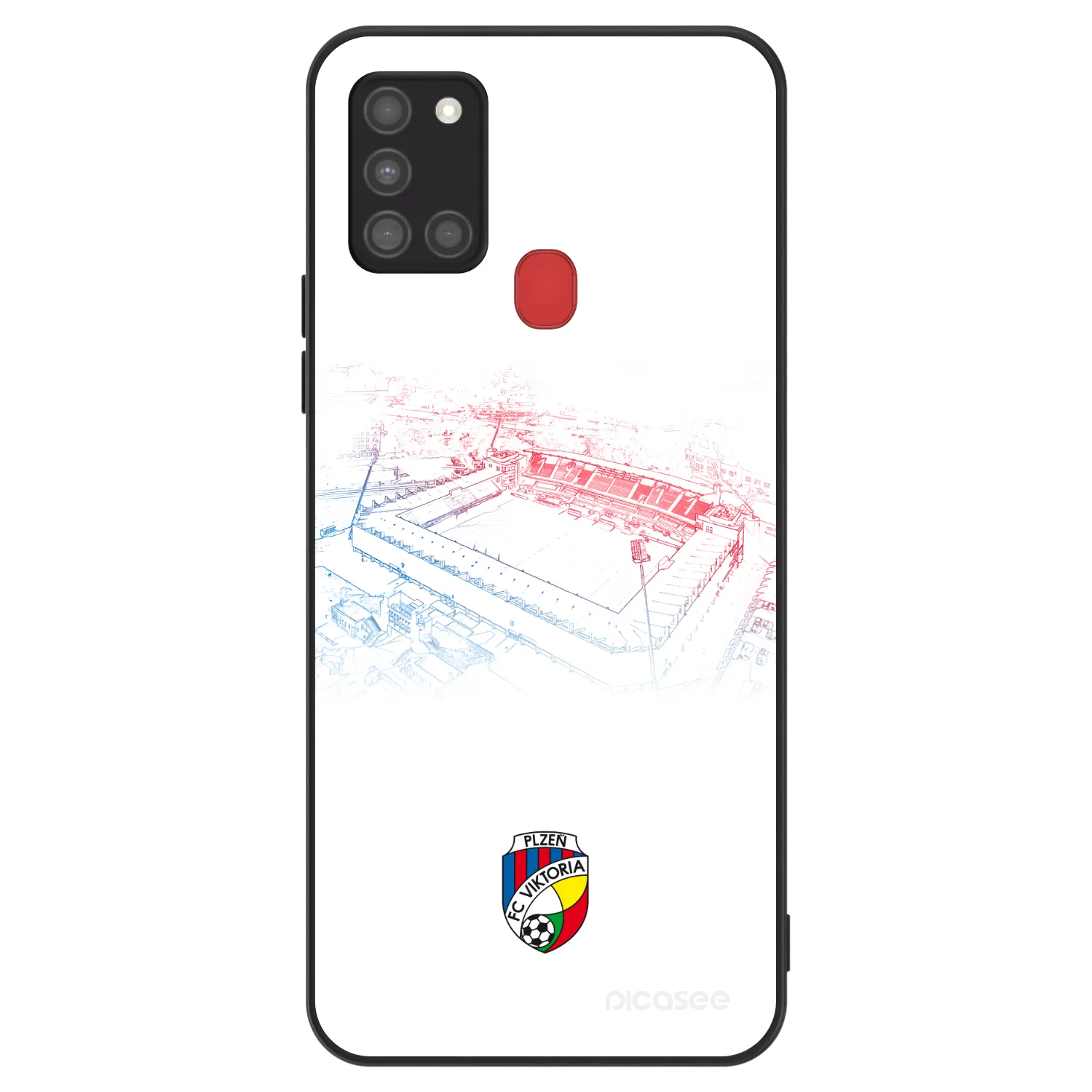 Picasee ULTIMATE CASE pro Samsung Galaxy A21s - FC Viktoria Plzeň C